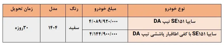 شرایط فروش وانت پراید
