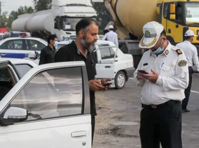 اعتراض آنلاین به خلافی خودرو