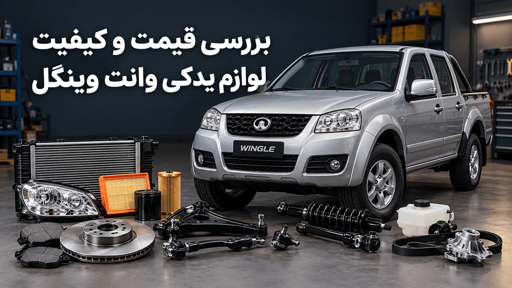 قطعات یدکی وانت وینگل